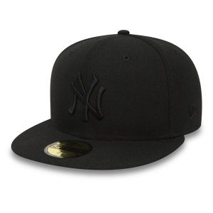 Czapka z daszkiem New Era 59FIFTY MLB NY New York Yankees Fullcap - 10000103. Czarne czapki New Era, bez wzorów. Za 149,00 zł.