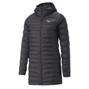 Damska kurtka PackLITE PUMA Black. Czarne kurtki Puma, na zimę, s, bez wzorów, bez kaptura. Za 485,99 zł.
