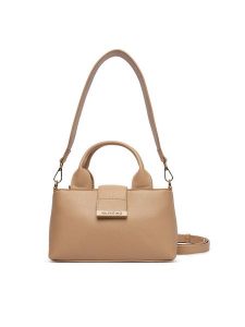 Valentino Torebka Dione Re VBS9U806 Beżowy. Brązowe torebki klasyczne Valentino, bez wzorów, ze skóry, bez dodatków. Za 549,99 zł.