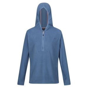 Bluza Z Kapturem Damska Mikropolar Suwak Do Połowy Warriewood. Fioletowe bluzy Regatta, xl, bez wzorów, z kapturem. Za 54,99 zł.