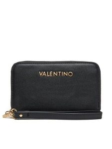 Valentino Portfel VPS8NS133 Czarny. Czarne portfele Valentino, bez wzorów, ze skóry. Za 149,99 zł.