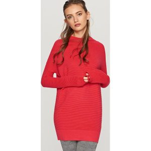 Długi sweter - Pomarańczo. Kardigany marki Reserved. W wyprzedaży za 49,99 zł.