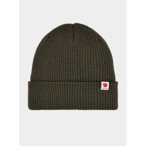 Czapka zimowa Fjallraven Tab Hat - deep forest. Zielone czapki Fjällräven, bez wzorów, sportowe. Za 140,99 zł.