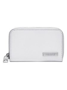 Liebeskind Berlin Skórzany portfel "Jo" w kolorze białym - 11 x 6,5 x 1,5 cm rozmiar: onesize. Białe portfele Liebeskind Berlin, bez wzorów, z materiału. Za 157,35 zł.