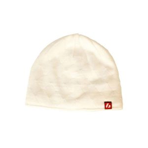 Czapka Beanie na zimę ANTON niebieska. Białe czapki BARNETT, bez wzorów. Za 100,00 zł.