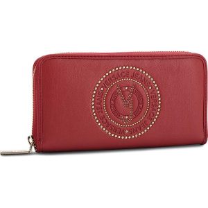 Duży Portfel Damski VERSACE JEANS - E3VSBPR1 70718 331. Czerwone portfele marki Versace Jeans, z jeansu. Za 349,00 zł.