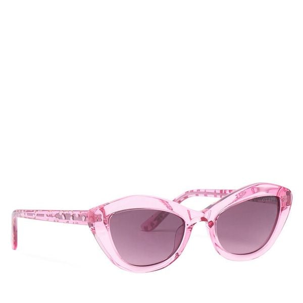 Okulary przeciwsłoneczne Guess. Niebieskie okulary przeciwsłoneczne Guess. Za 299,99 zł.