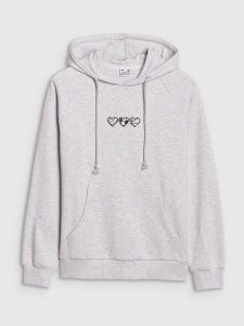 4F Bluza dresowa nierozpinana z kapturem damska - szara XXL. Szare bluzy 4f, xs, bez wzorów, z bawełny, z kapturem. W wyprzedaży za 89,99 zł.