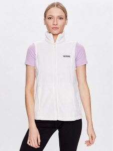 Columbia Bezrękawnik Benton Springs™ 1372121 Biały Regular Fit. Białe kamizelki Columbia, xl, bez wzorów, z syntetyku, bez kołnierzyka, bez ramiączek, bez kaptura. Za 179,99 zł.