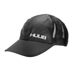 Czapka Huub Race II. Czarne czapki HUUB, bez wzorów, z materiału, klasyczne. Za 140,15 zł.