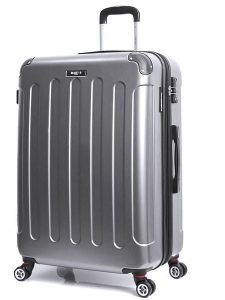 BlueStar Walizka "Tunis" w kolorze srebrnym - 41 x 65 x 26 cm rozmiar: onesize. Szare walizki BlueStar, bez wzorów, z materiału. Za 173,99 zł.