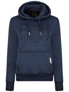 Maison Montaigne Bluza "Guliamai" w kolorze granatowym rozmiar: XL. Niebieskie bluzy Maison Montaigne, xl, bez wzorów, z kapturem. Za 79,03 zł.