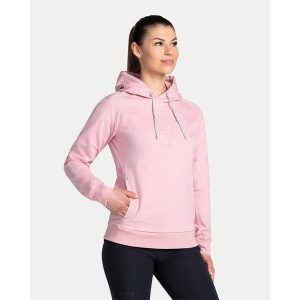 Damska bawełniana bluza z kapturem Kilpi SOHEY-W. Czerwone bluzy Kilpi, l, bez wzorów, z bawełny, z kapturem. Za 189,67 zł.