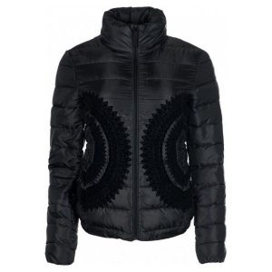 Kurtki: Desigual Kurtka Damska Pune 38 Czarny
