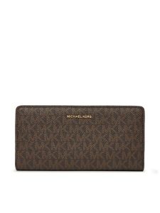 MICHAEL Michael Kors Portfel Bryant 32S5GYTP3B Brązowy. Brązowe portfele MICHAEL Michael Kors, bez wzorów, ze skóry. Za 450,99 zł.