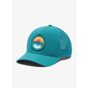 Czapka Columbia Mountaincap 3D Stretch Snap Back. Niebieskie czapki Columbia, bez wzorów, sportowe. Za 121,99 zł.