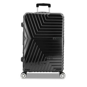 Walizka średnia Semi Line. Czarne walizki Semi-line, bez wzorów, średnie. Za 199,99 zł.