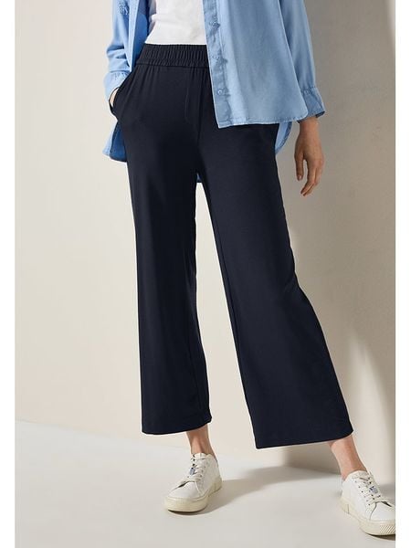 Cecil Spodnie w kolorze granatowym rozmiar: L/L26. Niebieskie szorty Cecil, bez wzorów. Za 143,90 zł.