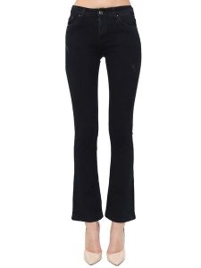 ASSUILI Dżinsy - Slim fit - w kolorze czarnym rozmiar: 34. Czarne jeansy Assuili, bez wzorów, z standardowym stanem. Za 96,60 zł.
