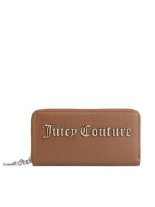 Juicy Couture Portfel WIJXT5341WVP Brązowy. Brązowe portfele Juicy Couture, bez wzorów. Za 149,99 zł.