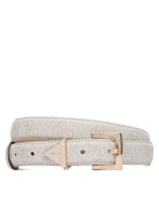 Guess Pasek Damski BW9291 P5425 Beżowy. Brązowe paski Guess, z aplikacjami, ze skóry. Za 199,99 zł.