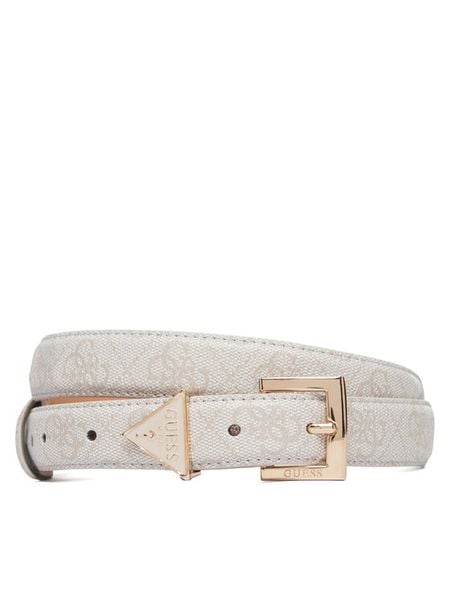 Guess Pasek Damski BW9291 P5425 Beżowy. Brązowe paski Guess, z aplikacjami, ze skóry. Za 155,99 zł.