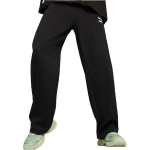 Spodnie Puma T7 High Waist Pant, Kobiety. Czarne spodnie z wysokim stanem Puma, bez wzorów, z poliesteru, z podwyższonym stanem. Za 390,00 zł.