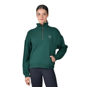 Sweter damski Dublin. Zielone swetry klasyczne DUBLIN, na zimę, bez kołnierzyka. Za 319,00 zł.