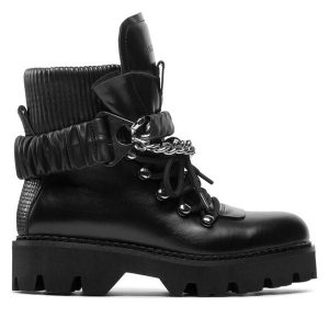 Trapery Rage Age. Czarne buty zimowe Rage Age, bez obcasa, bez zapięcia. Za 649,99 zł.