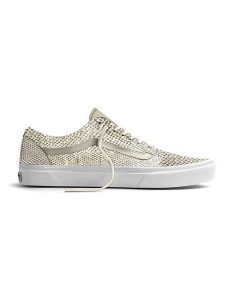Vans Skórzane sneakersy "Old Skool" w kolorze beżowym rozmiar: 40. Brązowe trampki Vans, bez wzorów, bez zapięcia. Za 196,70 zł.
