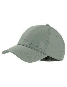 Akcesoria Czapka softshellowa. Zielone czapki Vaude, bez wzorów, z materiału. Za 122,30 zł.