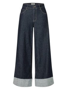 MAC Dżinsy "Nevada" - Comfort fit - w kolorze granatowym rozmiar: 40. Niebieskie jeansy MAC, z aplikacjami, z podwyższonym stanem. Za 295,99 zł.