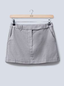 LeGer Spódnica "Freya" w kolorze szarym rozmiar: 36. Szare spódnice LeGer, na co dzień, bez wzorów, z lyocellu, mini. Za 183,59 zł.