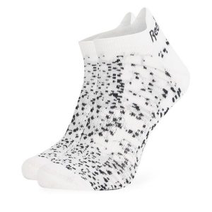 Skarpety krótkie Reebok. Białe skarpetki Reebok, bez wzorów. Za 44,99 zł.