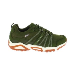 Damskie buty trekkingowe Élémenterre Omak. Zielone buty trekkingowe Elementerre, bez zapięcia. W wyprzedaży za 212,30 zł.