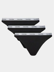 Calvin Klein Underwear Komplet fig 000QD5207E Czarny. Czarne komplety bielizny Calvin Klein Underwear, bez wzorów, z bawełny. Za 119,99 zł.
