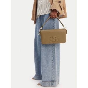 Torebka GINO ROSSI. Brązowe torebki klasyczne Gino Rossi, bez wzorów, bez dodatków. Za 279,99 zł.