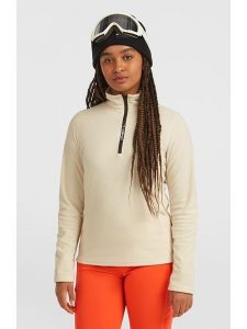 O'Neill Bluza polarowa w kolorze beżowym rozmiar: XL. Brązowe bluzy O'Neill, xl, bez wzorów, z materiału, bez kaptura. Za 162,49 zł.