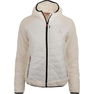 Kurtka damska Athl. Dz. Ofelia Biała. Białe kurtki ZSPORT, na jesień, bez wzorów, z polaru, z kapturem. Za 312,99 zł.