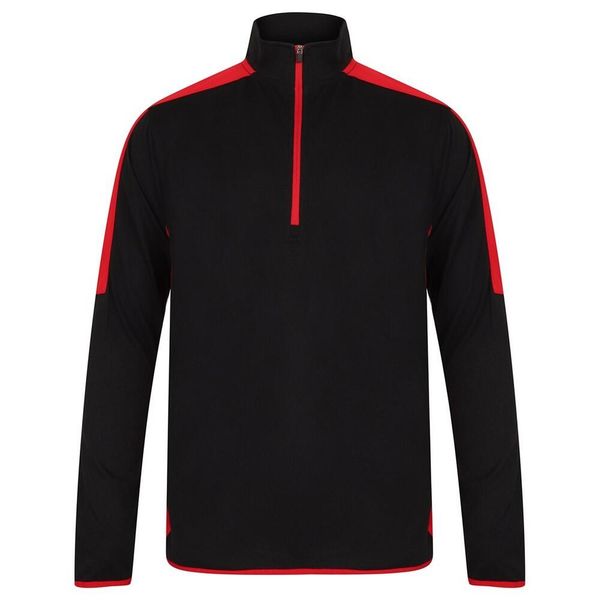 Warstwa Środkowa Dla Dorosłych Unisex Z Kontrastowymi Detalami. Czarne swetry klasyczne FINDEN & HALES, bez kołnierzyka. Za 139,99 zł.