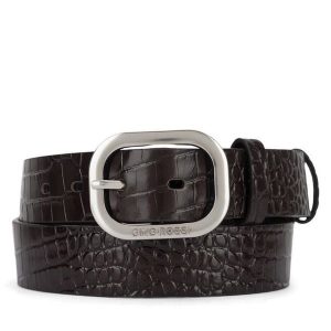 Pasek GINO ROSSI. Brązowe paski Gino Rossi, bez wzorów. Za 99,99 zł.