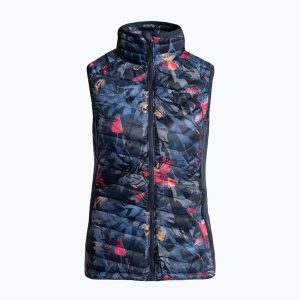 Kamizelka trekkingowa damska Columbia Powder Pass. Niebieskie kamizelki Columbia, xs, bez wzorów, bez kołnierzyka, bez ramiączek, bez kaptura. Za 179,99 zł.