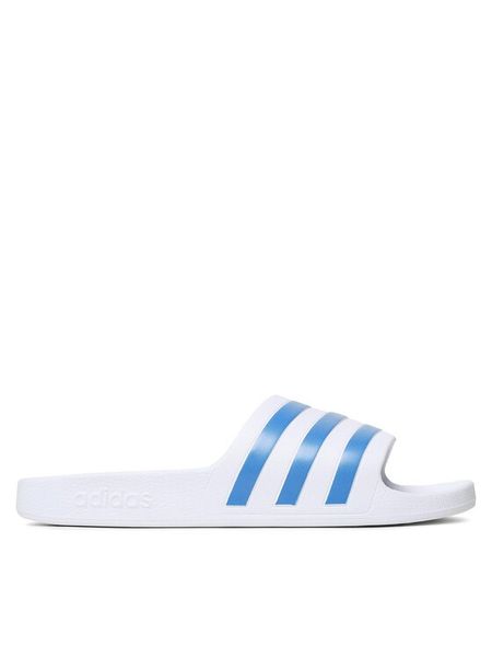 Adidas Klapki Adilette Aqua HP6295 Biały. Białe kalosze ADIDAS, bez wzorów, z syntetyku. Za 69,99 zł.