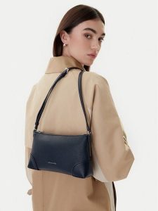 MICHAEL Michael Kors Torebka 32R6S1WC1V Granatowy. Niebieskie torebki klasyczne MICHAEL Michael Kors, bez wzorów, ze skóry, bez dodatków. Za 669,99 zł.