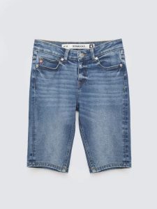 Szorty damskie jeansowe niebieskie Shira 469. Niebieskie szorty Big Star, bez wzorów, z bawełny, klasyczne, z podwyższonym stanem. Za 159,99 zł.