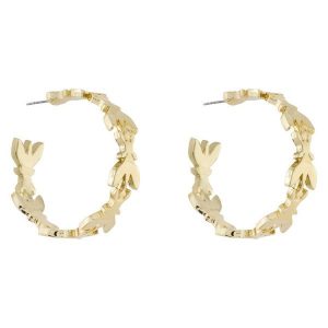 Kolczyki Patrizia Pepe. Żółte kolczyki Patrizia Pepe, złote. Za 399,99 zł.