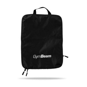 Torba na buty poliestrowa ripstop 30 × 10 × 40 cm. Czarne torby podróżne i sportowe GYMBEAM, bez wzorów, z materiału. Za 54,90 zł.