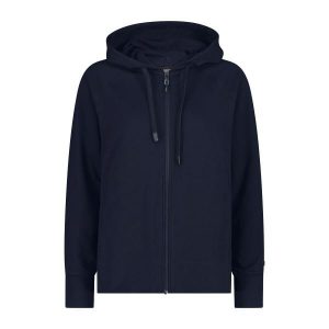 Bluza damska z kapturem CMP. Czarne bluzy CMP, bez wzorów, z polaru, z kapturem. Za 199,99 zł.