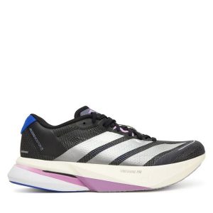 Buty do biegania adidas. Czarne buty sportowe ADIDAS, bez wzorów, bez zapięcia, do biegania. Za 479,99 zł.