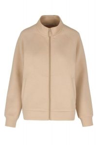 Bluza damska ze stójką B-ELIA. Brązowe bluzy Volcano, s, bez wzorów, z bawełny, bez kaptura. Za 169,99 zł.